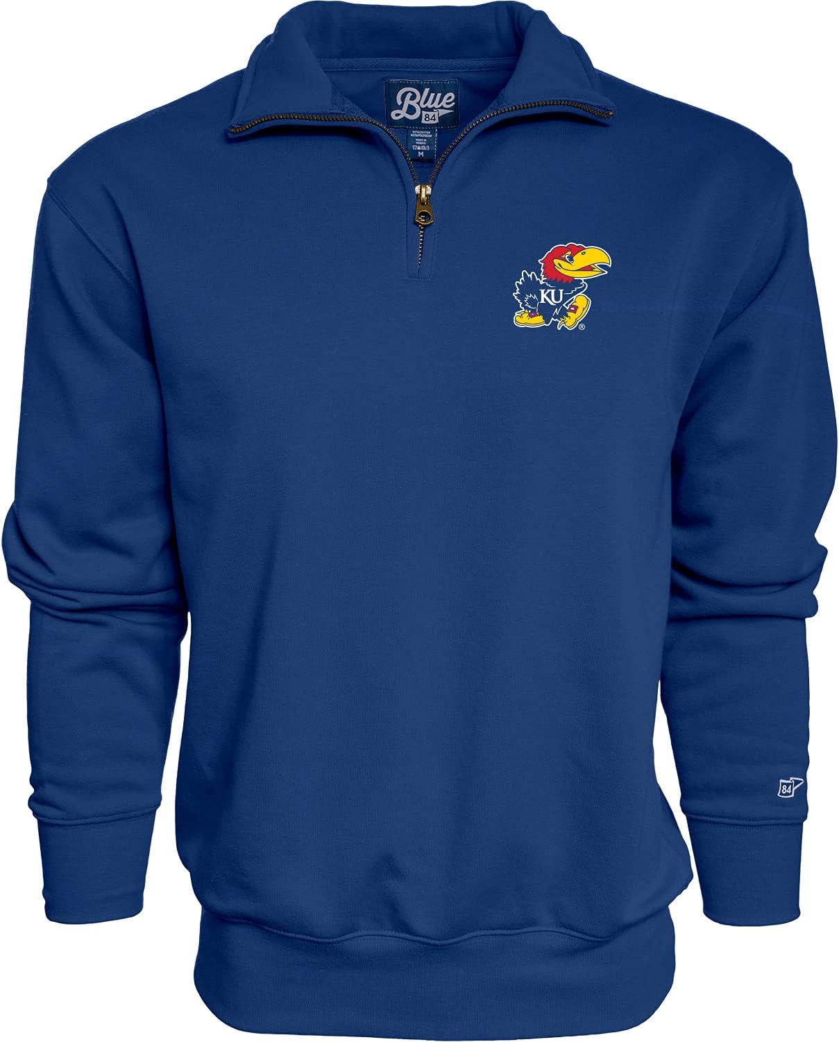 Kansas Jayhawks Men's Quarter Zip Sweatshirt for Ultimate Comfort