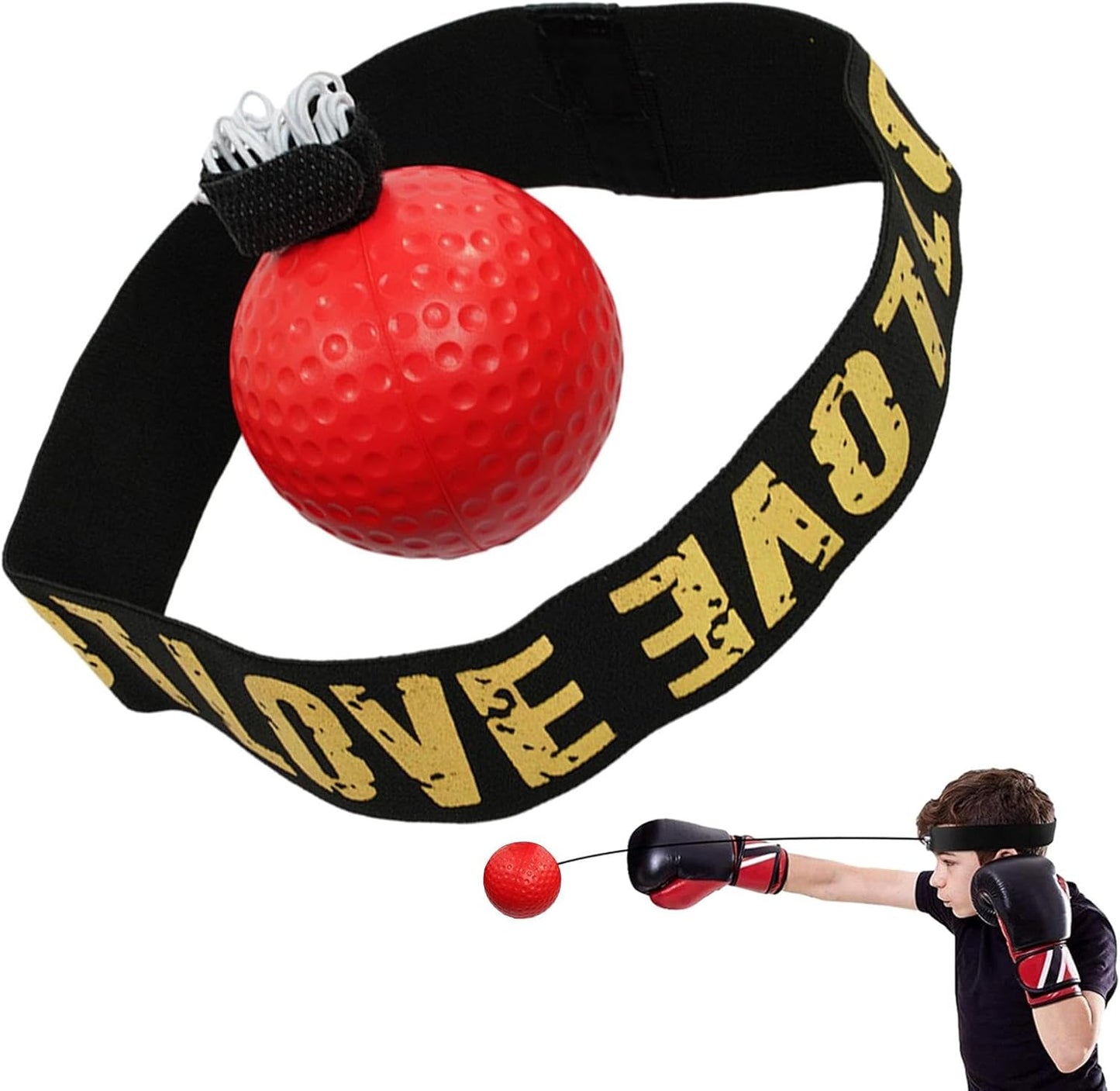 Speedy Boxing Reflex Headband Set