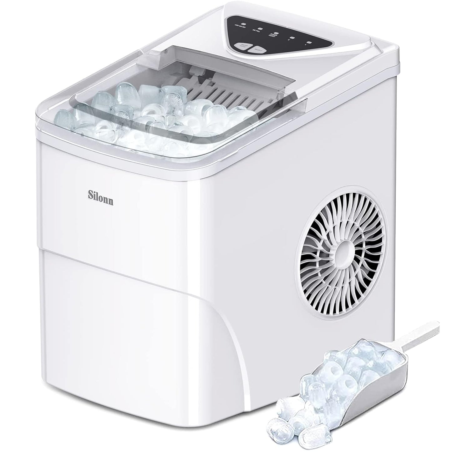 Silonn Ice Maker Machine for Home Kitchen and Office Use