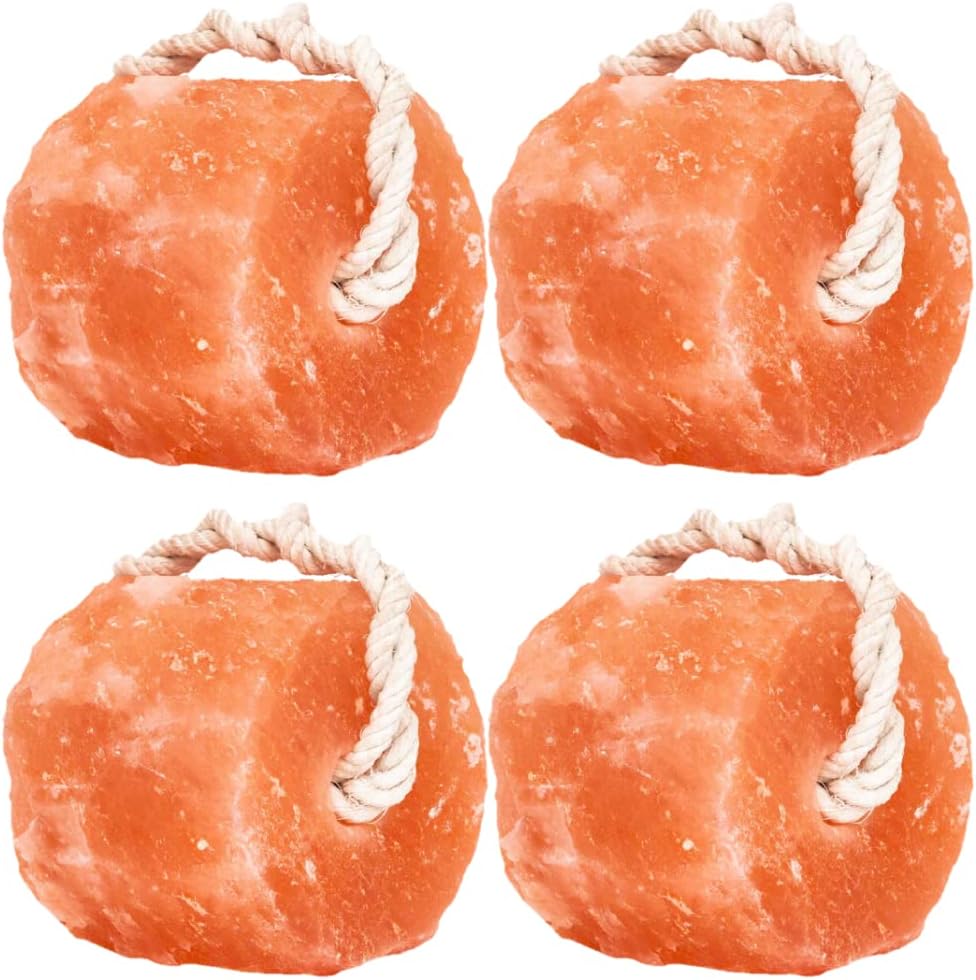 Himalayan Mineral Salt Block on Rope for Horses and Livestock