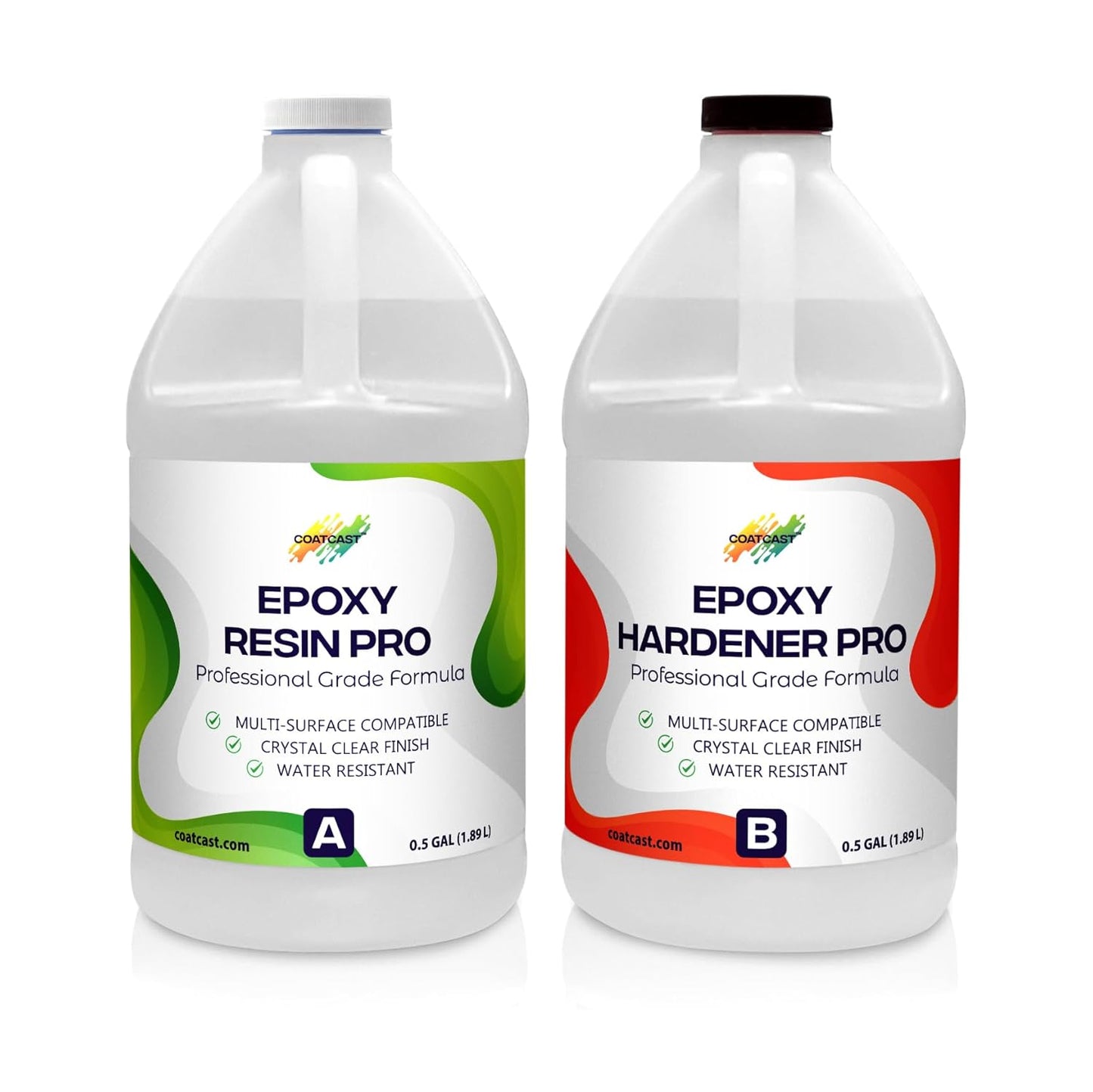 Epoxy Resin Pro 1 Gallon Kit for Clear High-Gloss Finish