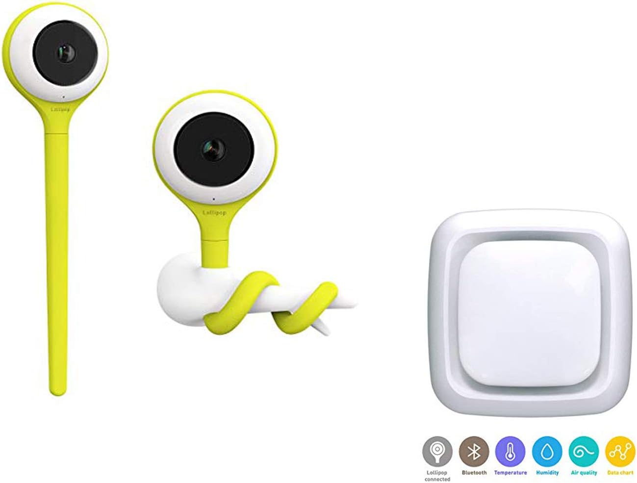 Lollipop Video Baby Monitor with Crying Detection - Peace of Mind!