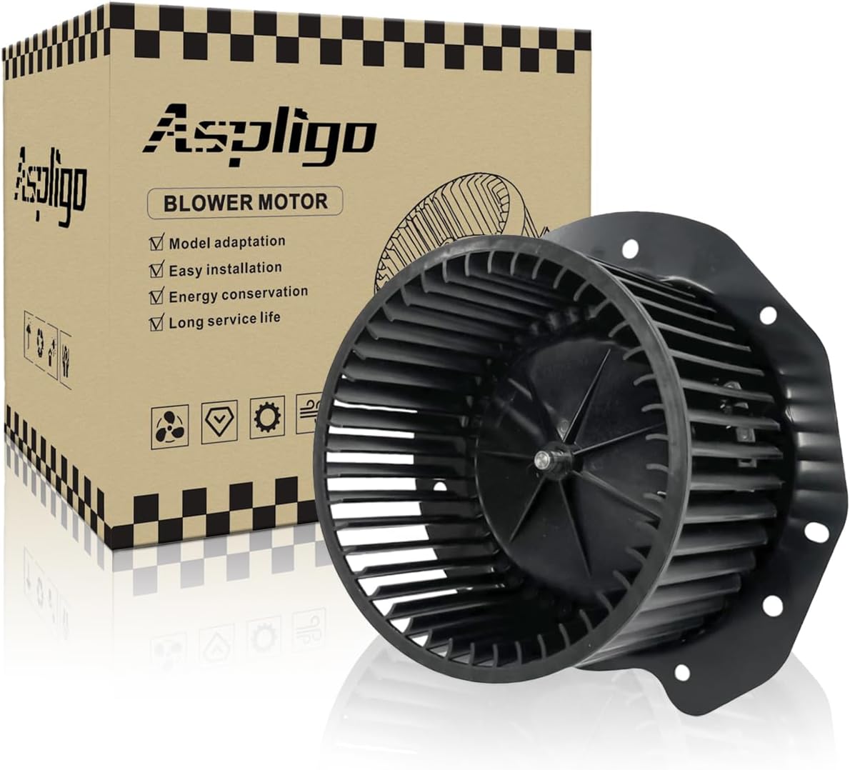 700146 AC Heater Blower Motor Fan for Ford Bronco and F-Series