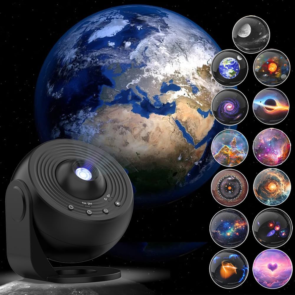 Pro 2025 Planetarium Projector with Brighter Wider Projection