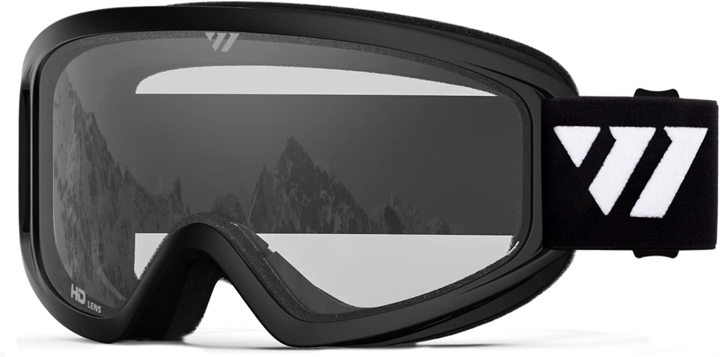 WISTON OTG Ski Goggles - Clear Vision & UV Protection!