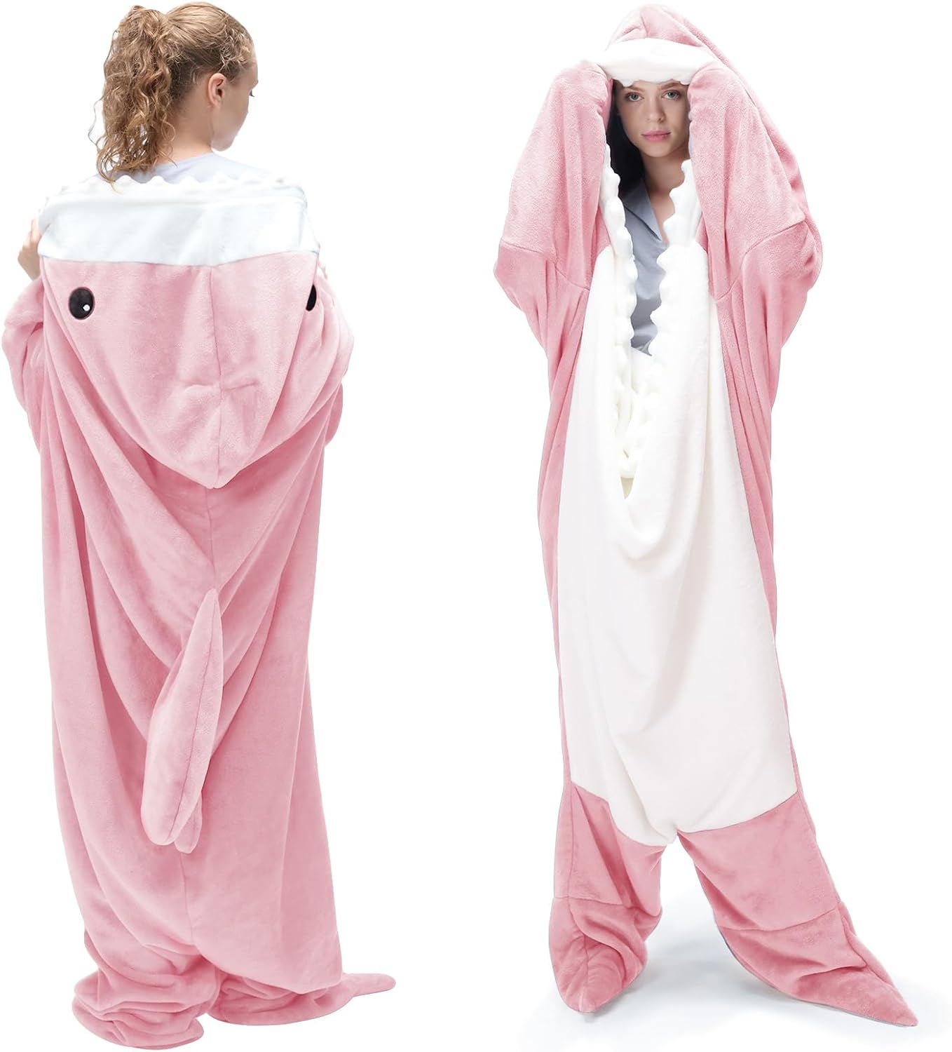 Touchat Shark Blanket for Adults - Super Soft Cozy Flannel Throw
