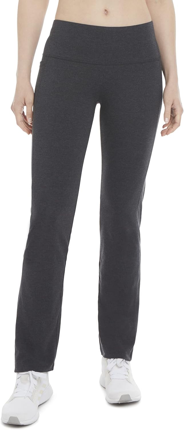 Cotton Stretch Yoga Pants with Pockets