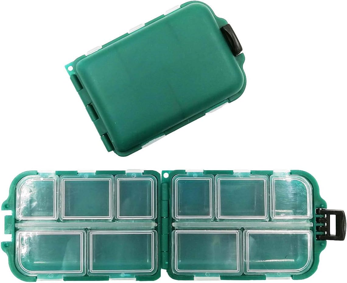 Compact 2x Fishing Tackle Box - Organize Your Gear!