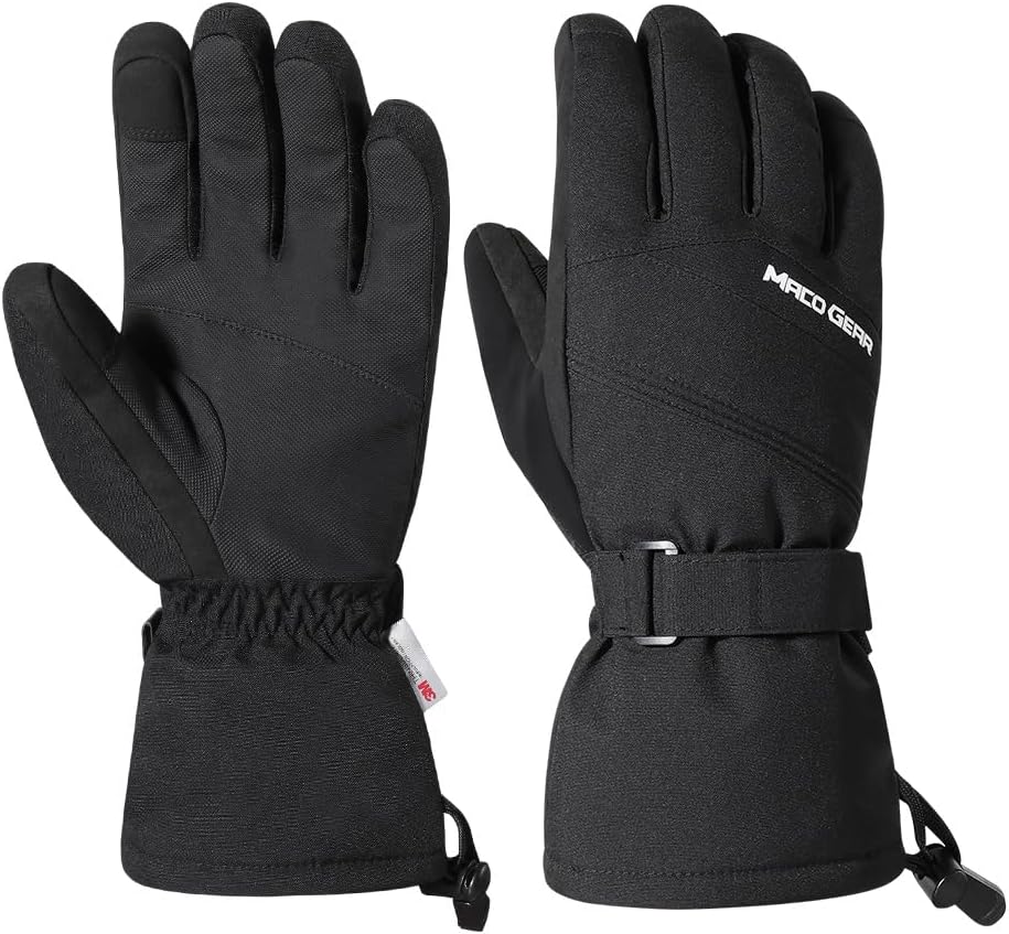 WTACTFUL Insulated Ski Gloves - Extreme Warmth & Waterproof