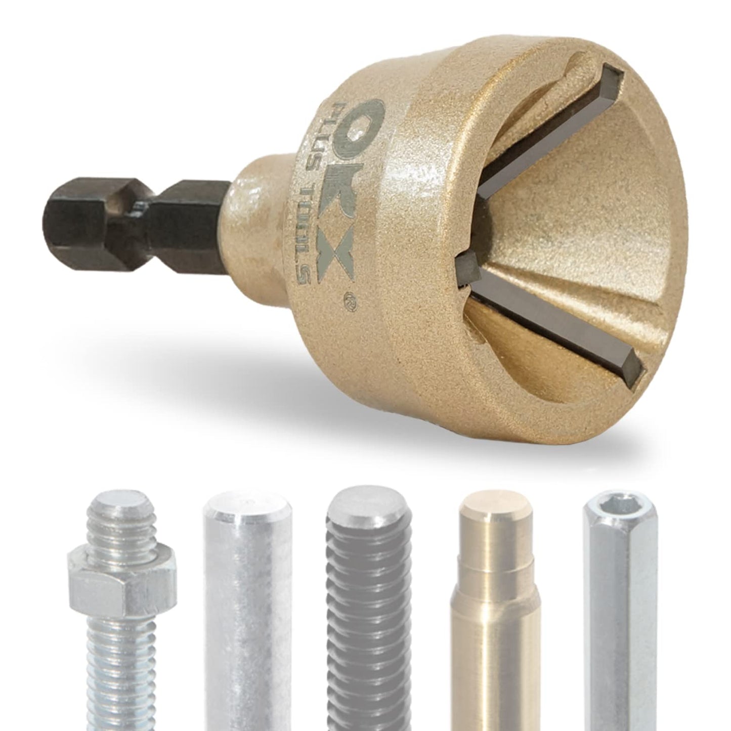 ORXPLUS Tools Deburring External Chamfer Tool for Metalwork
