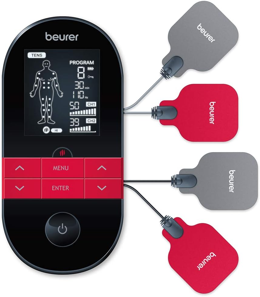 Beurer EM59 Digital 3-in-1 TENS, EMS & Heat Therapy Device