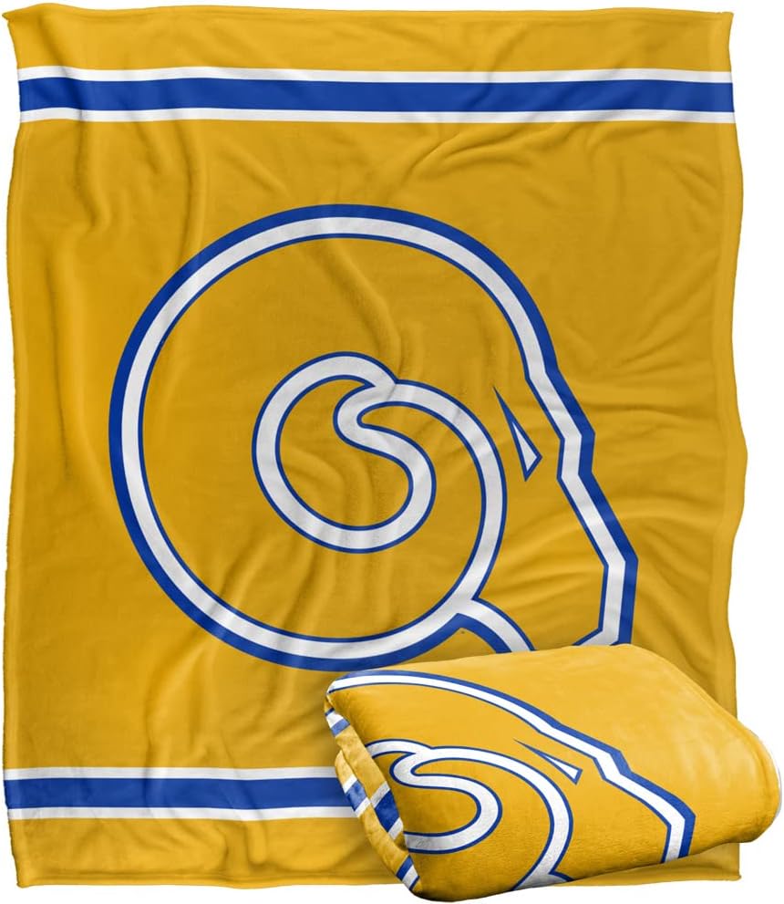Collegiate Primary Logo Silky Touch Throw Blanket Collection