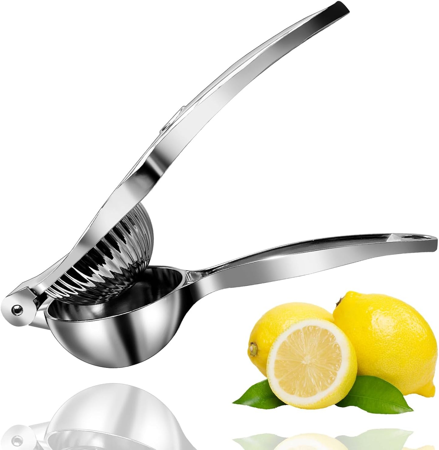Heavy Duty Stainless Steel Lemon Squeezer - Effortless Juicing