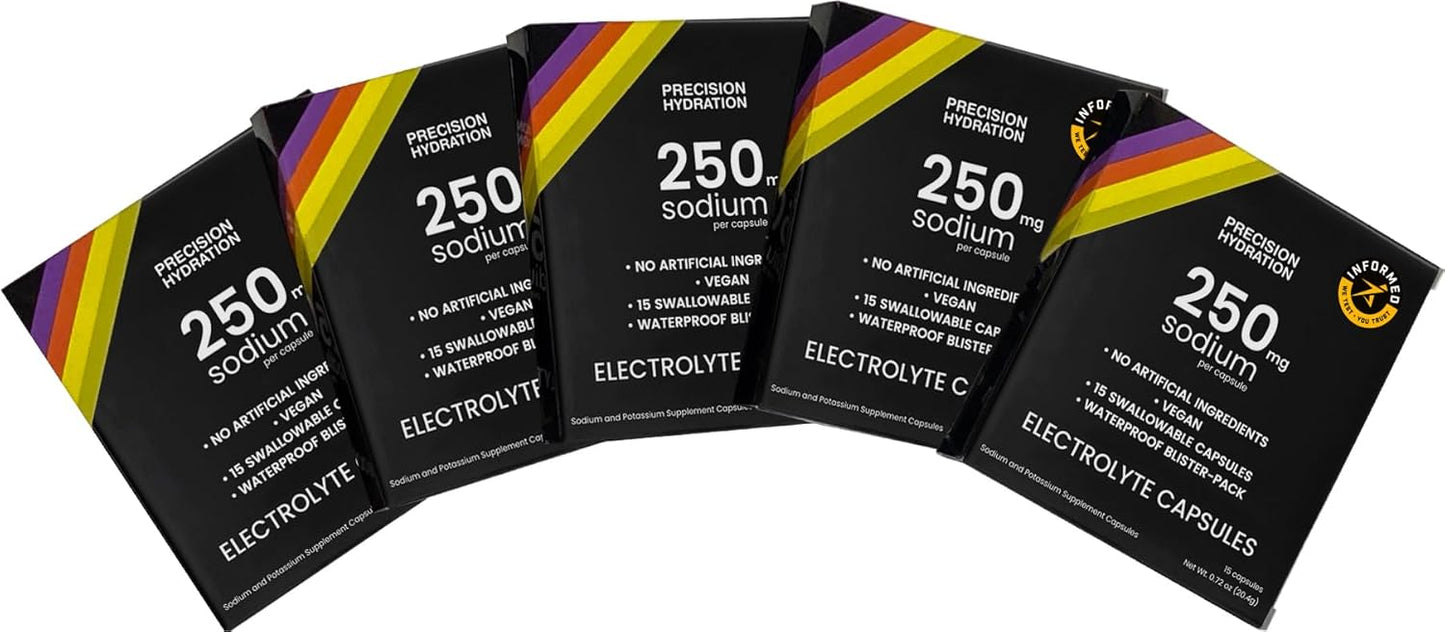 Precision Hydration Electrolyte Capsules for Athletes - 15 Pack
