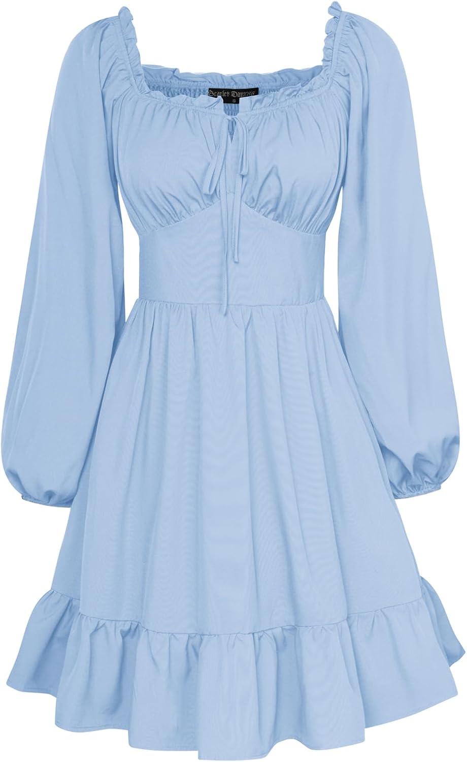 Elegant Renaissance Corset Dress with Off Shoulder Design