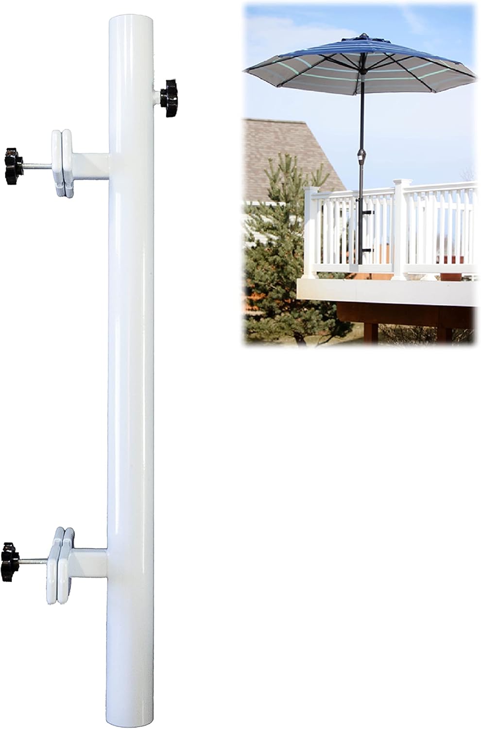 Patio Umbrella Holder by LOVE YOUR DECK for Easy Shade