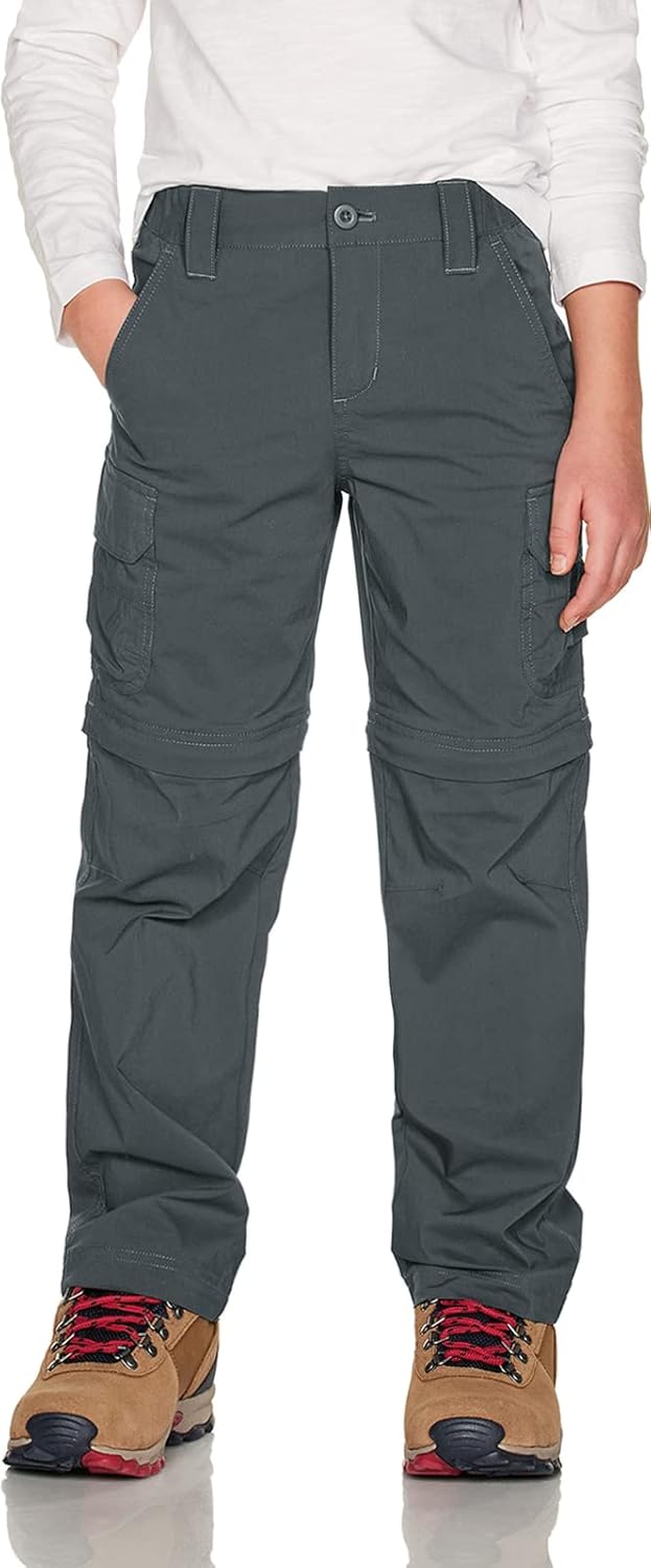 CQR Kids Youth Hiking Cargo Pants for Outdoor Adventures
