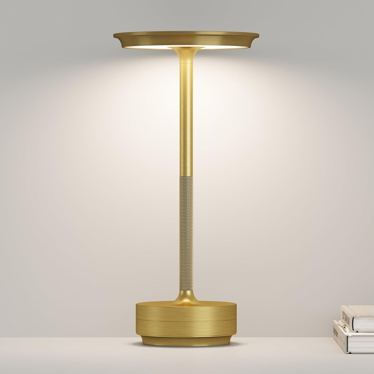 Cordless LED Table Lamp with Rechargeable Battery and Memory Function