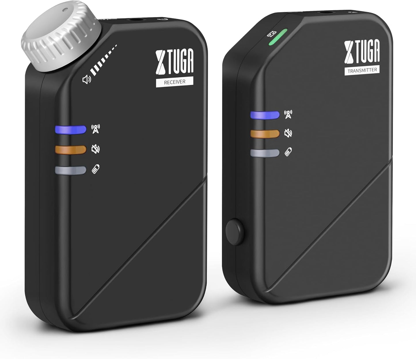 XTUGA Wireless In Ear Monitor System for Musicians and Singers