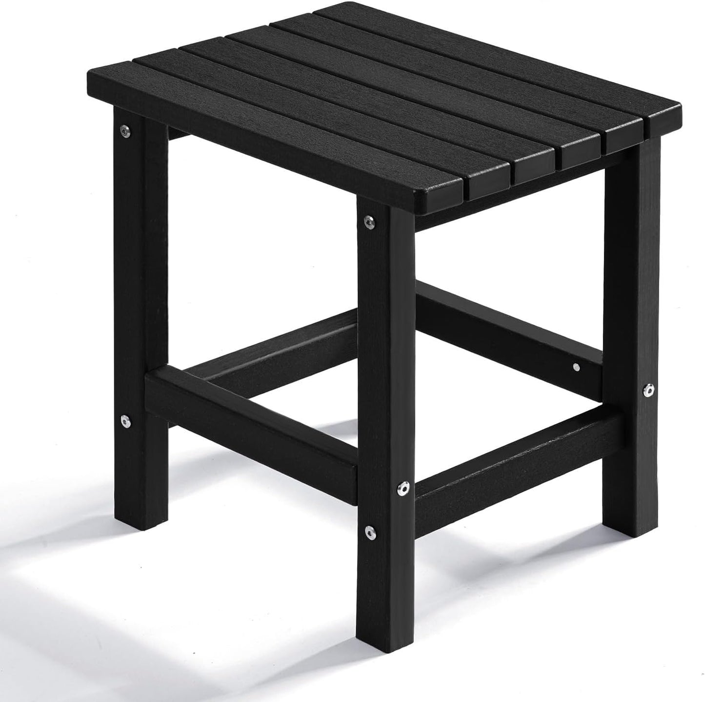 PASAMIC Adirondack Square Side Table: Durable Outdoor Table