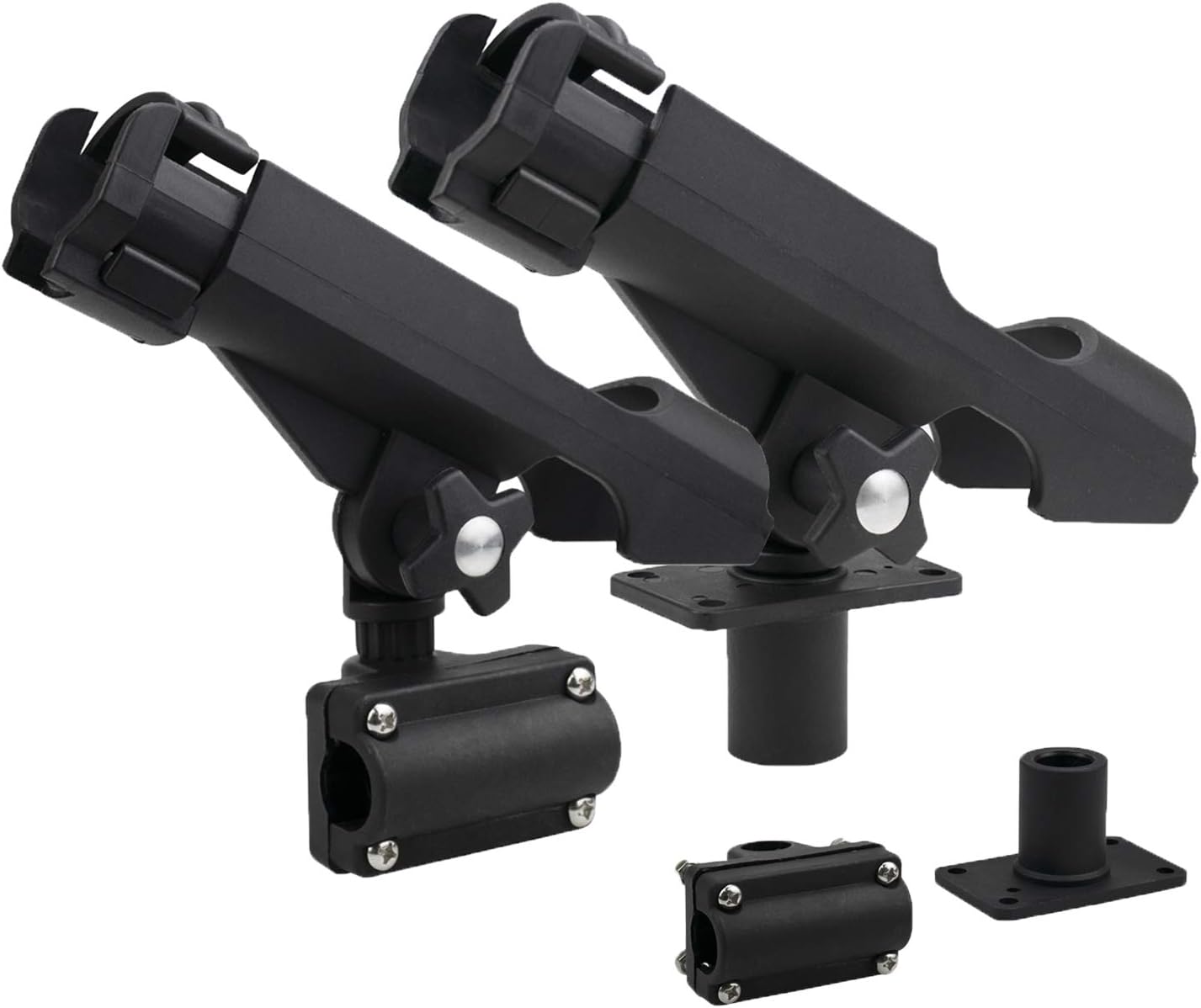 Bekith 2 Pack Adjustable Fishing Rod Holder - Secure Mounting