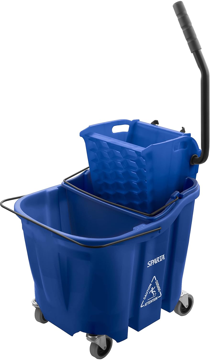 Omnifit Mop Bucket with Side Press Wringer for Efficient Cleaning