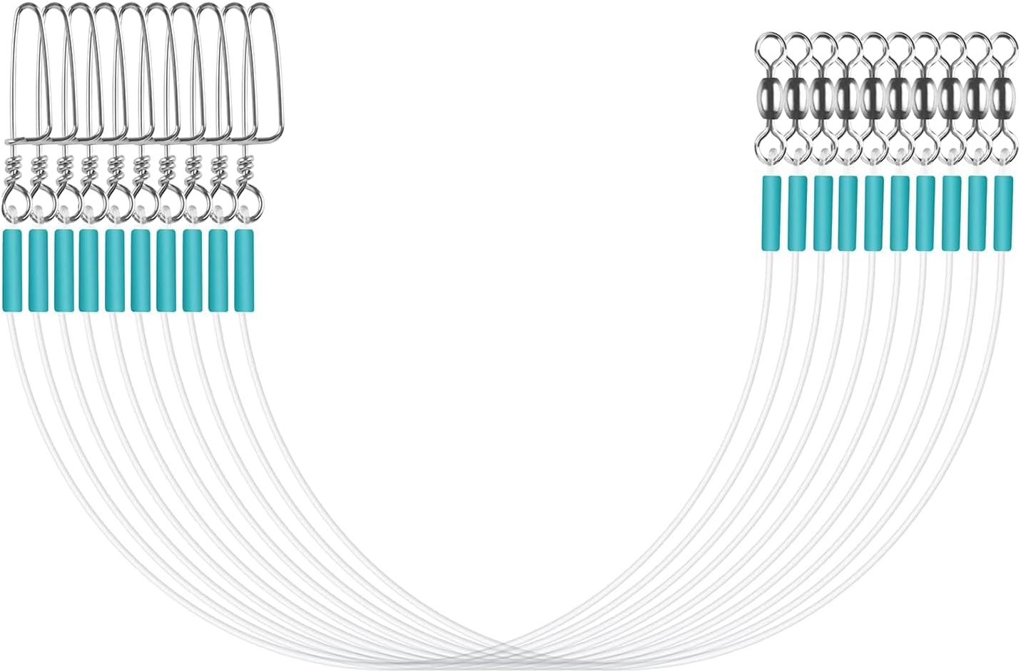 Luroad High Strength Fluorocarbon Leader Line Set