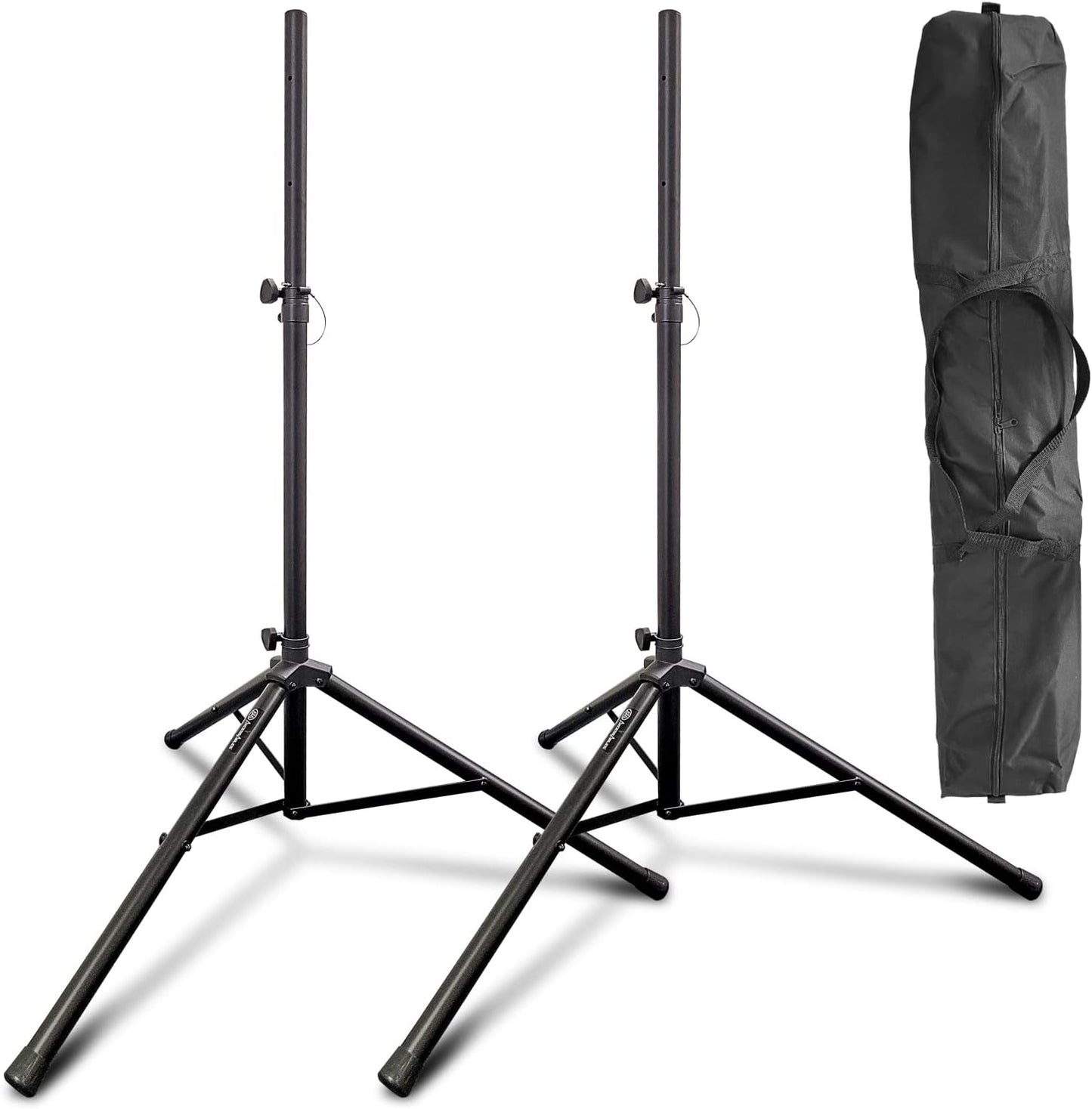 Heavy-Duty DJ Tripod Stands for PA Speakers - Adjustable 42 to 72 in