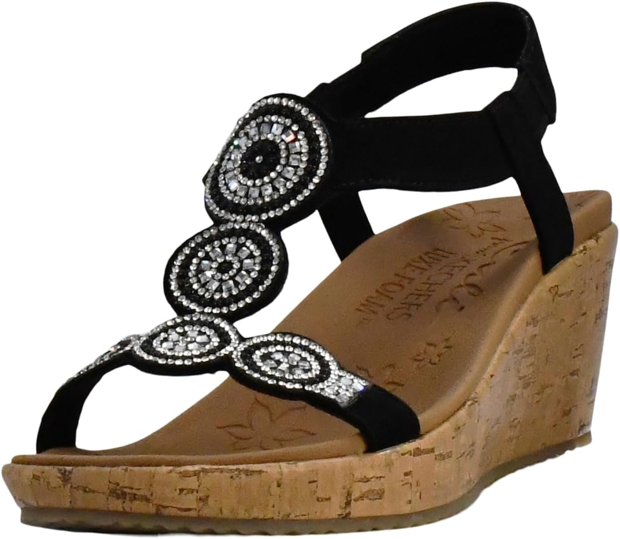 Skechers Women's Beverlee Date Glam Sandal for Ultimate Comfort