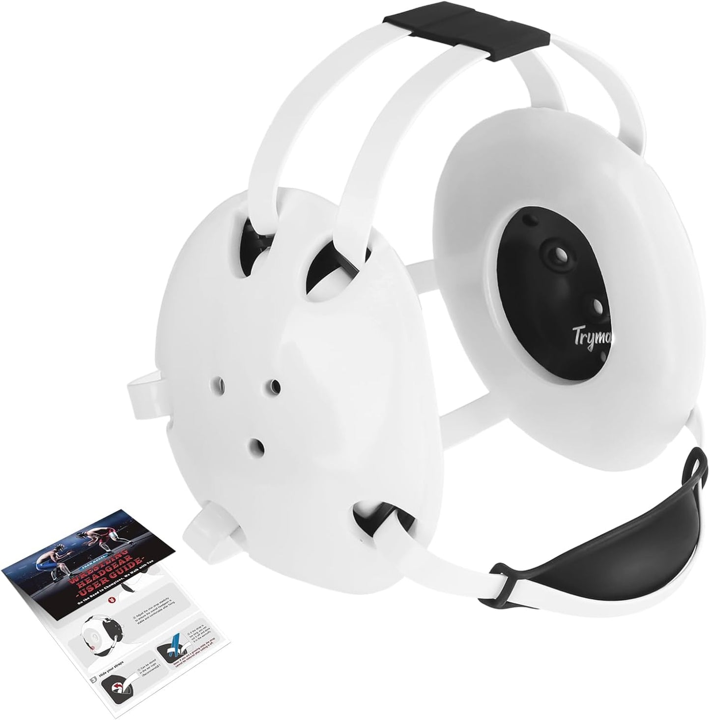 Youth Wrestling Headgear with Chin Cup for MMA and Jiu-Jitsu