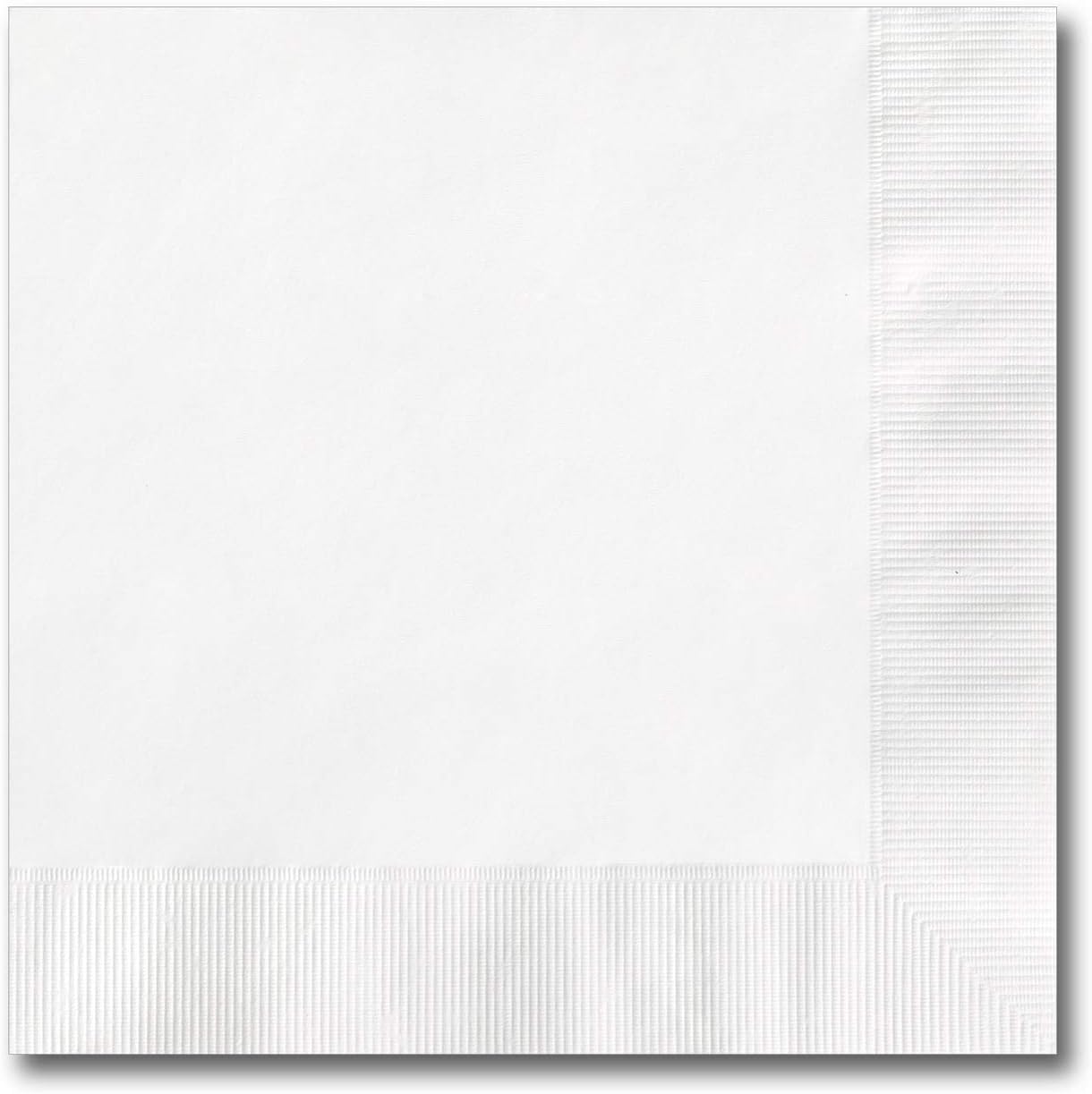 100 Count 3 Ply White Cocktail Napkins - Canopy Street