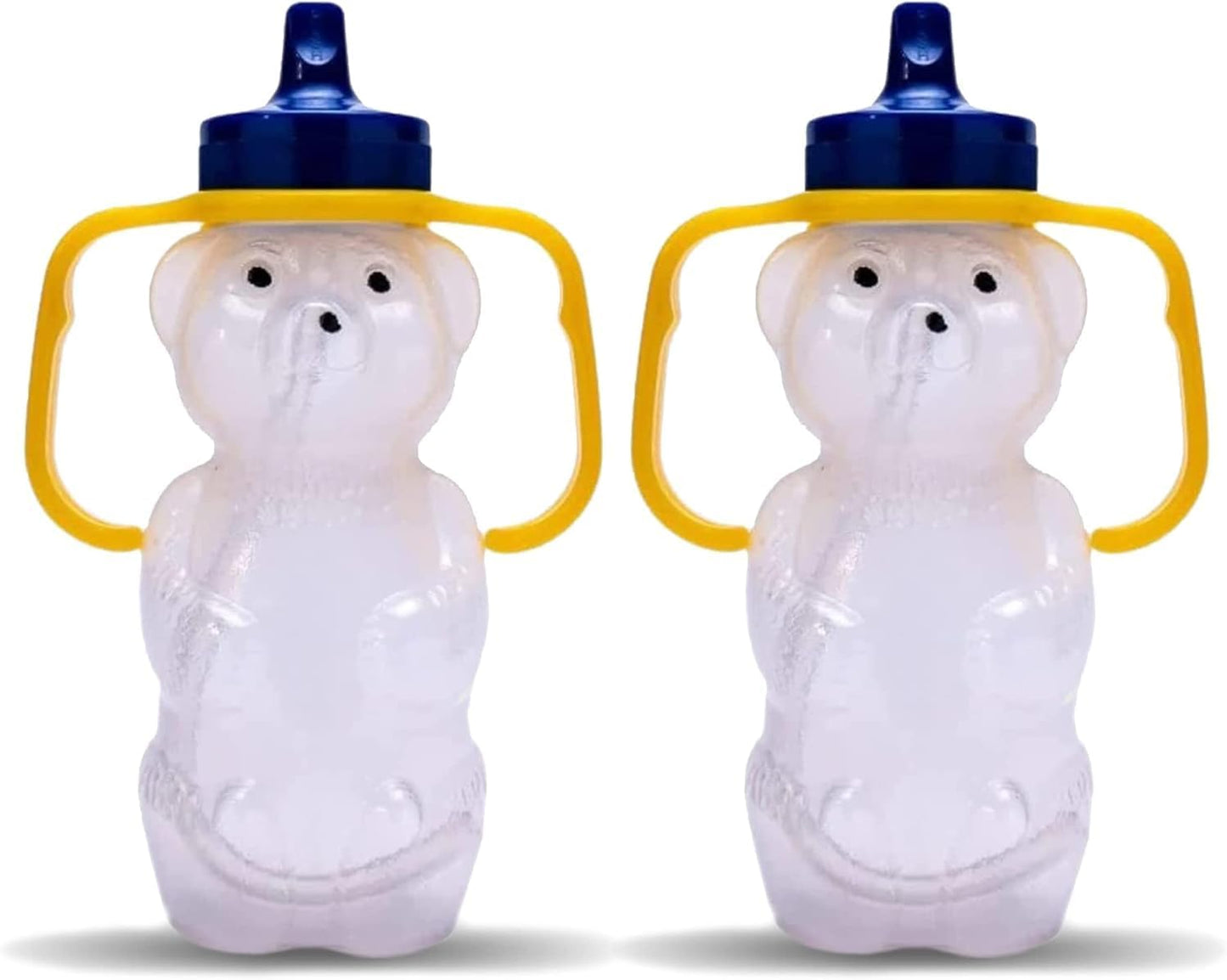 Honey Bear Straw Cup for Babies - Fun and Easy Drinking Solution