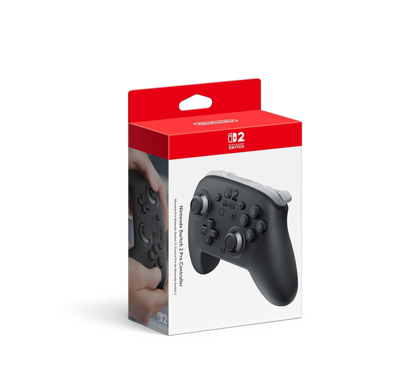 Nintendo Switch 2 Pro Controller with HD Rumble and Motion Controls
