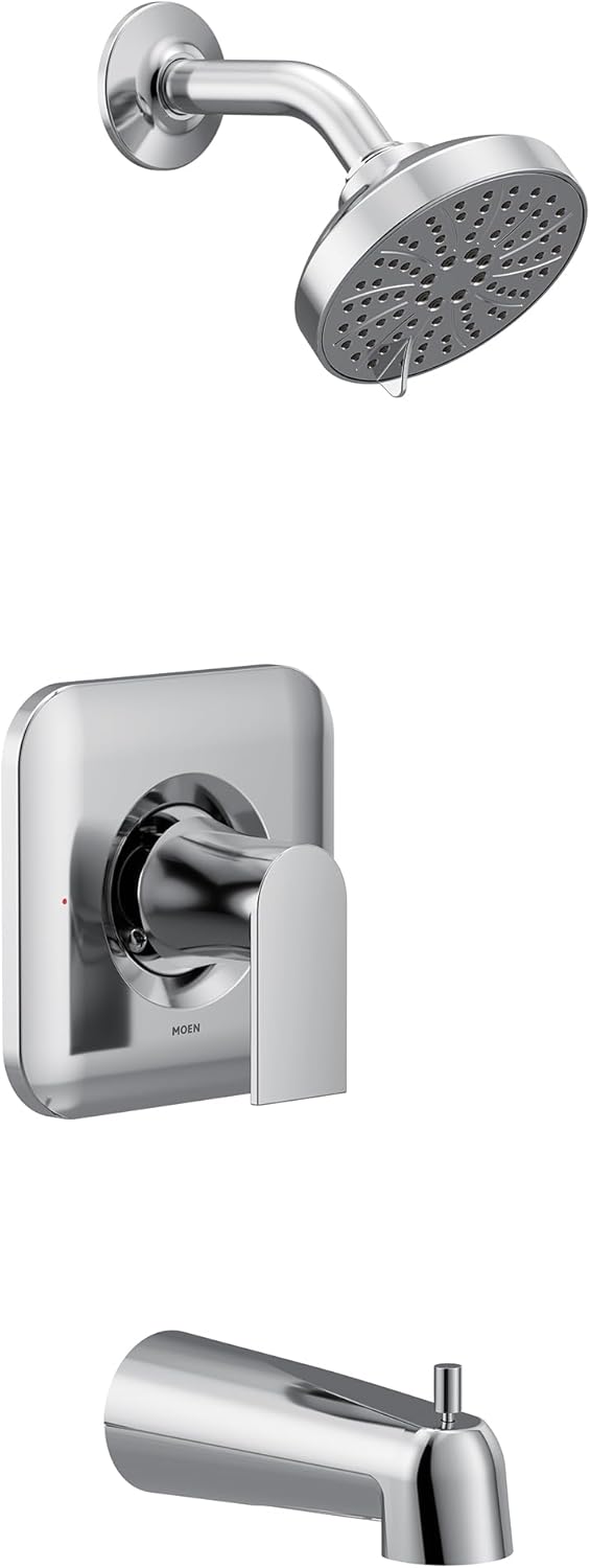 Moen Genta LX Chrome Shower Set with Modern Design and Features