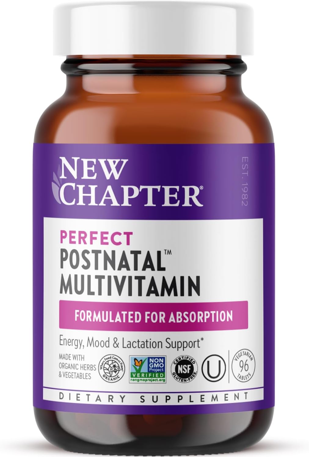 Postnatal Vitamins for New Moms - Complete Lactation Support