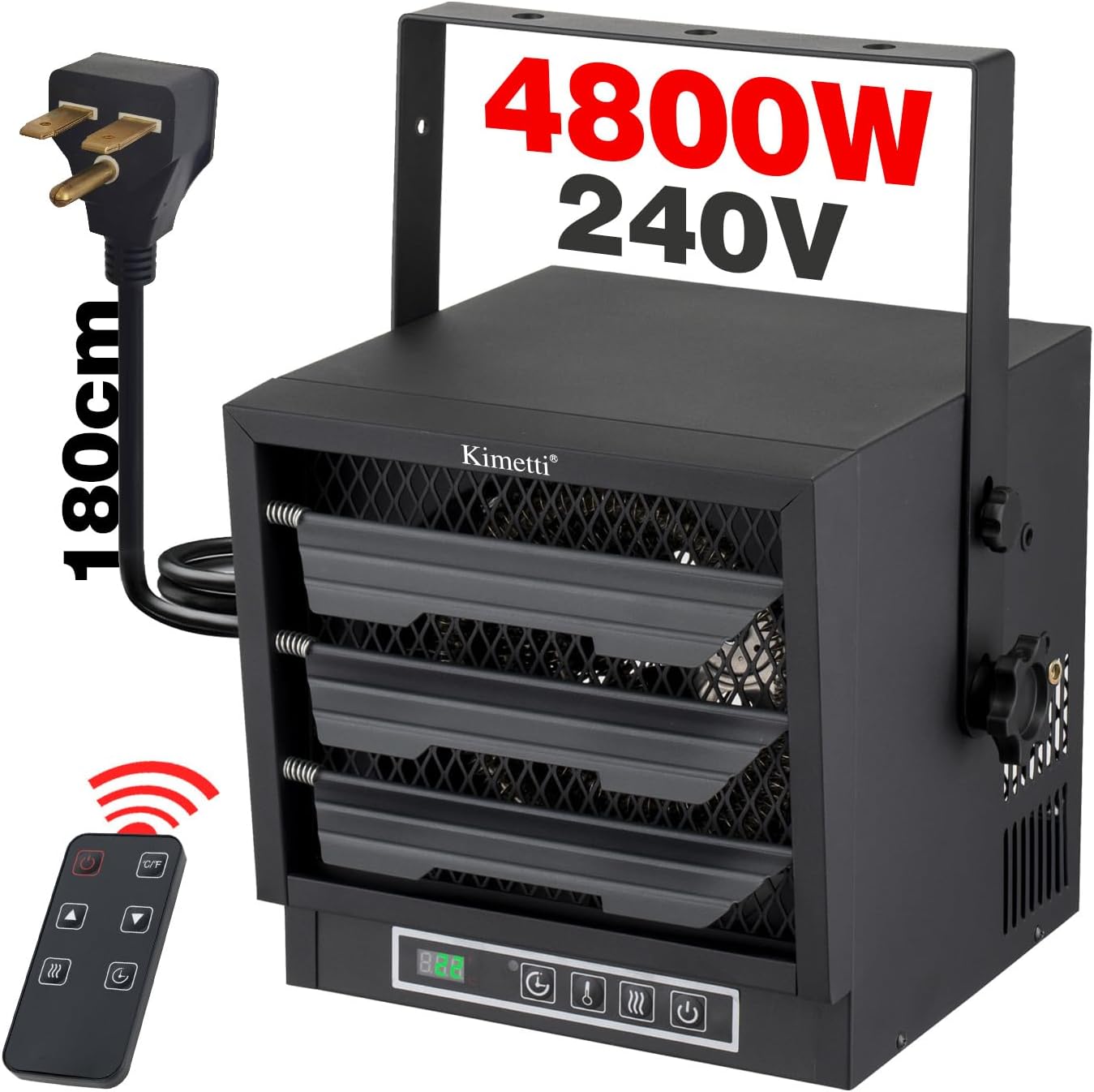 Powerful Remote-Controlled Garage Heater!