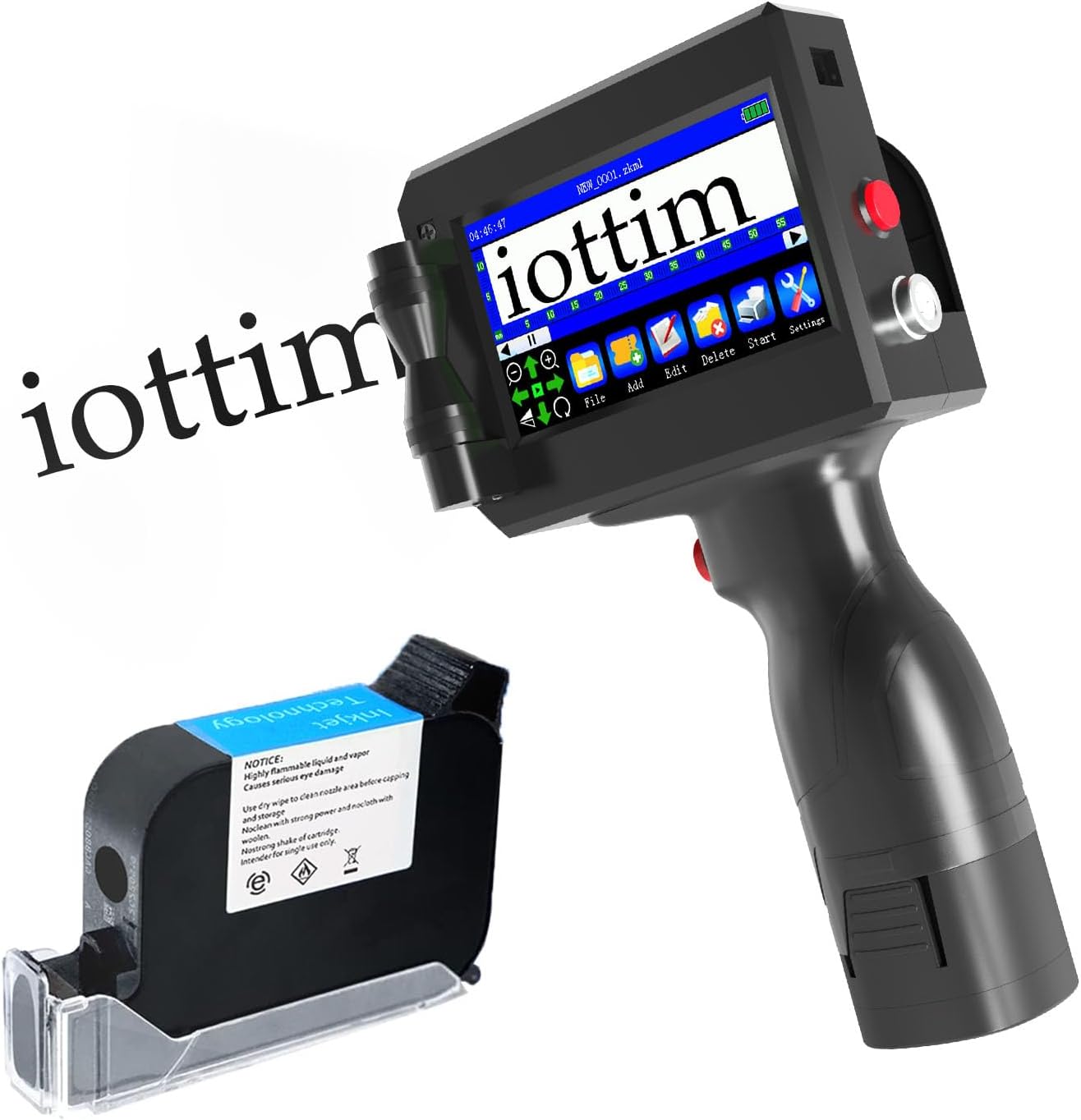 Portable Inkjet Printer for Multi-Surface Printing