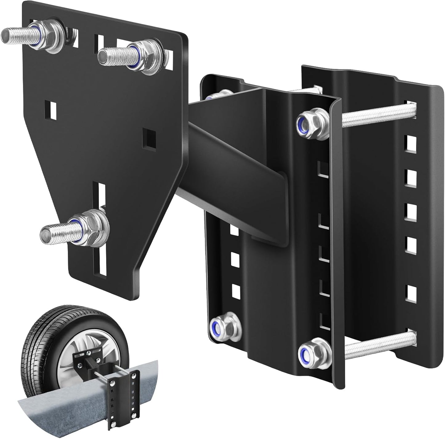 Trailer Spare Tire Mount for Utility Trailers - Upgrade Carrier