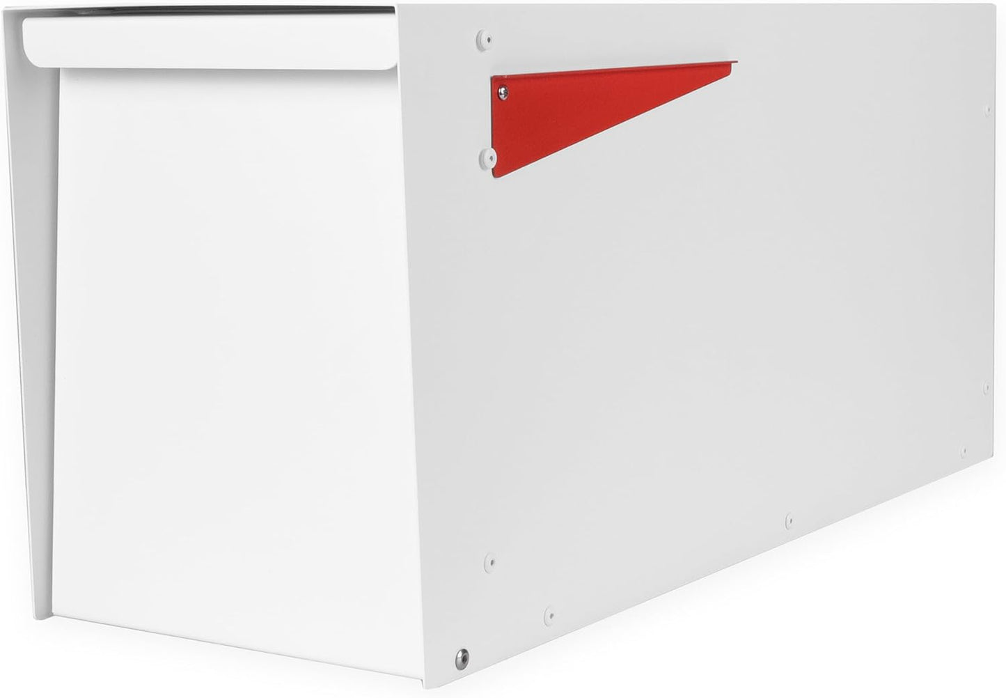 Ilyapa Modern Mailbox for Post Mount - Waterproof and Stylish