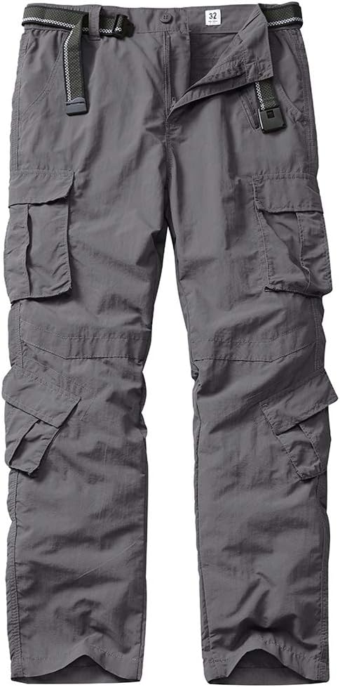 linlon Quick Dry Hiking Pants: 8 Pockets for Ultimate Convenience