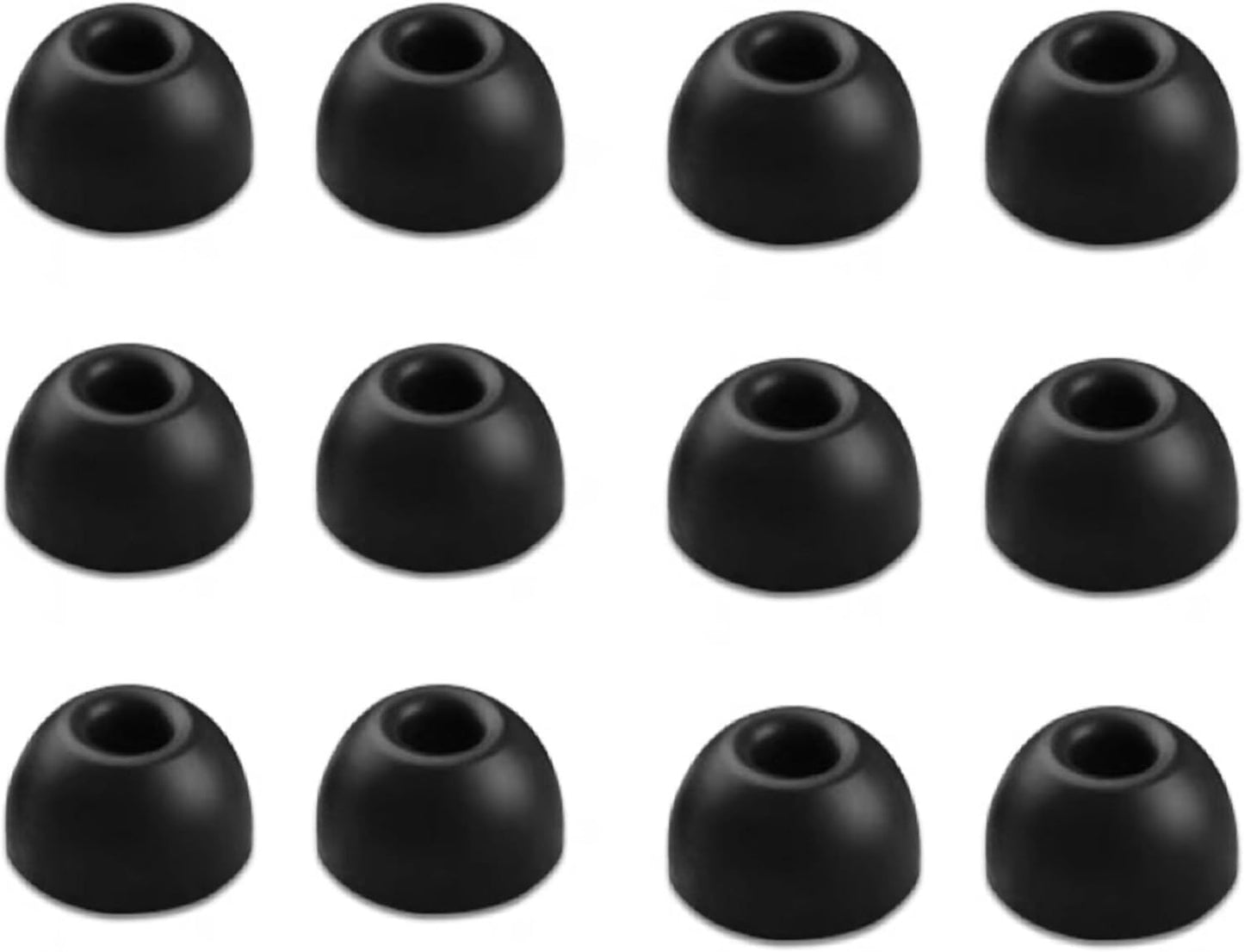 Soft Silicone Earbud Tips Set - Noise Reduction, 3 Sizes, Fits Beats