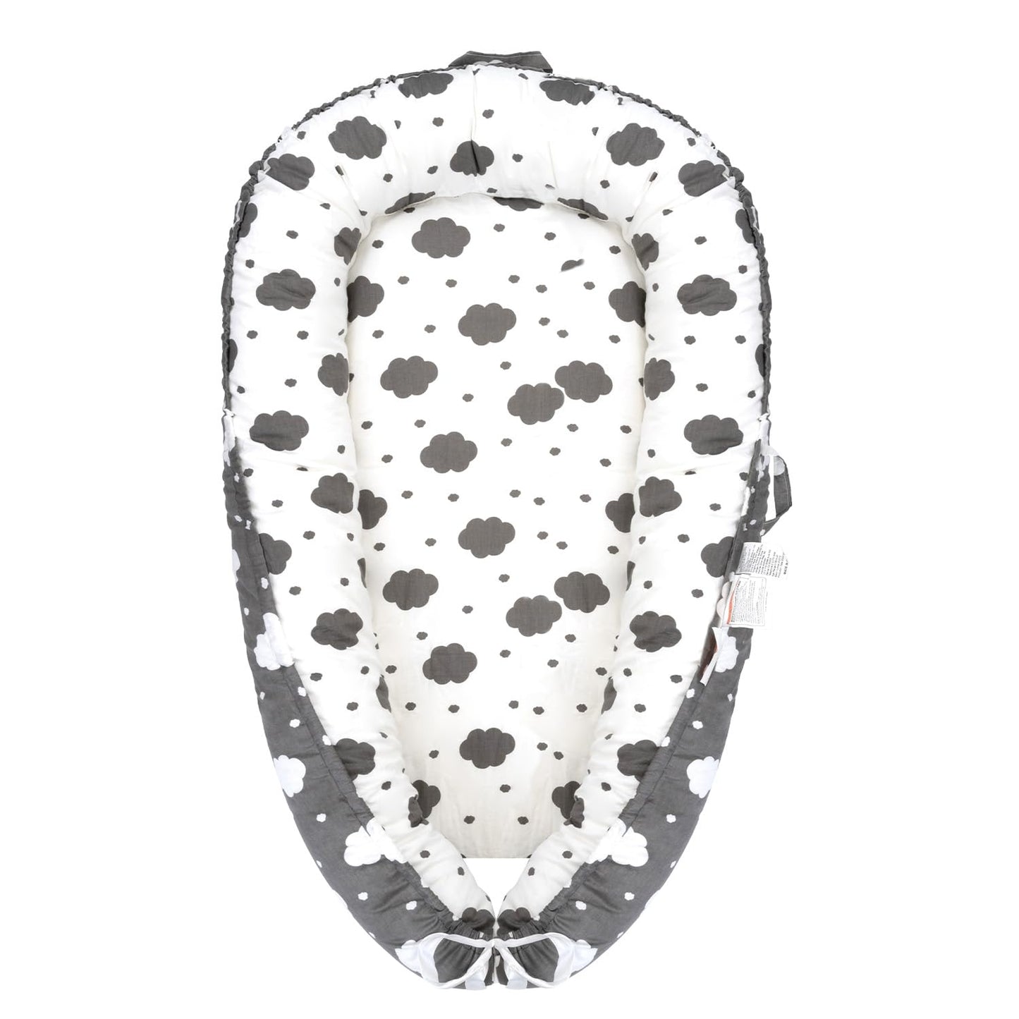 Adjustable 100% Cotton Baby Lounger - Co Sleeper for Travel