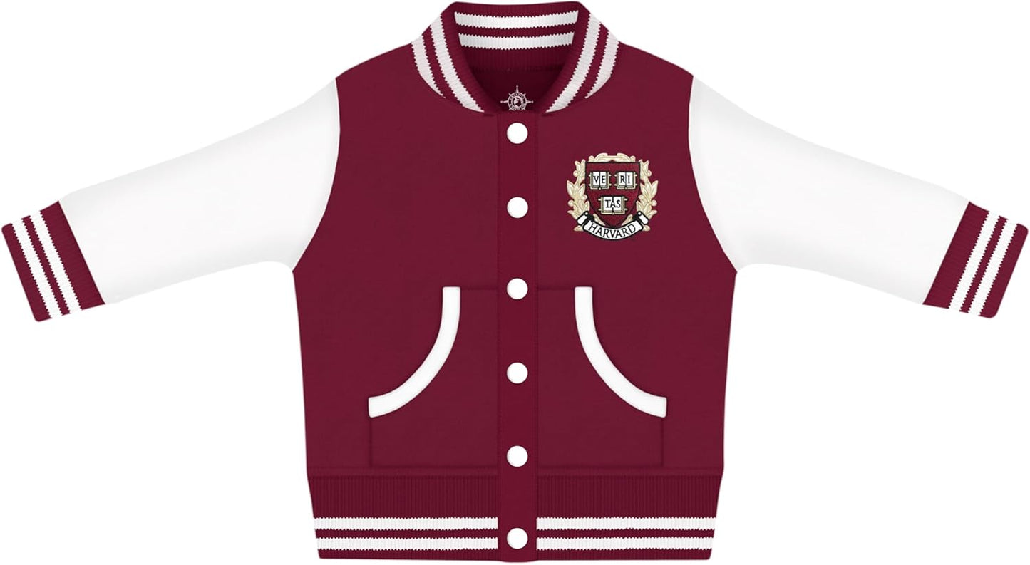 Creative Knitwear College Baby Varsity Jacket for Little Fans