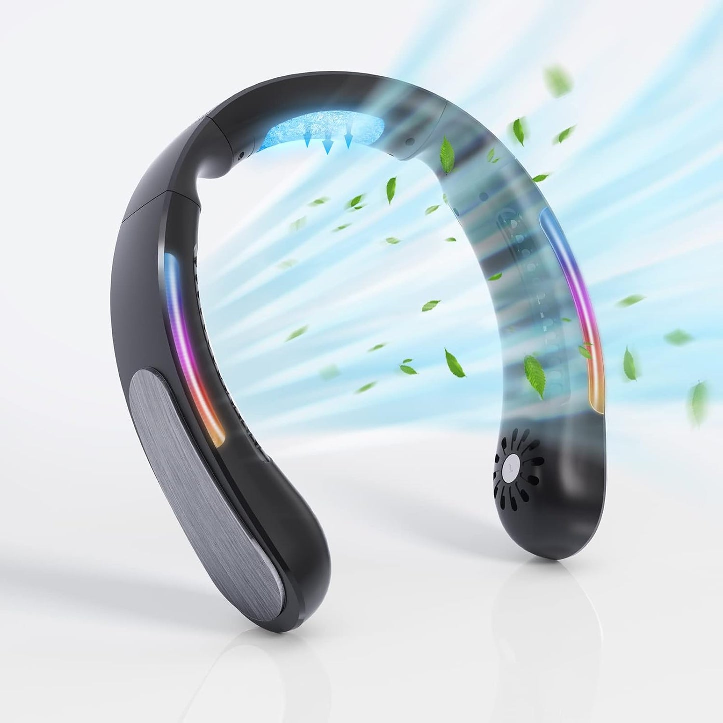 Rechargeable Cooling Neck Fan - Hands-Free Neck Air Conditioner for Instant Relief - RSNMocha
