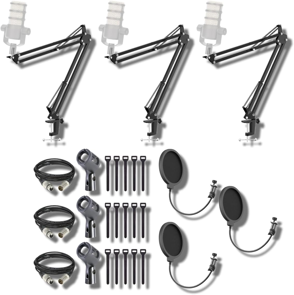 StreamEye Boom Arm Mic Stand with Desktop Mount for Professionals
