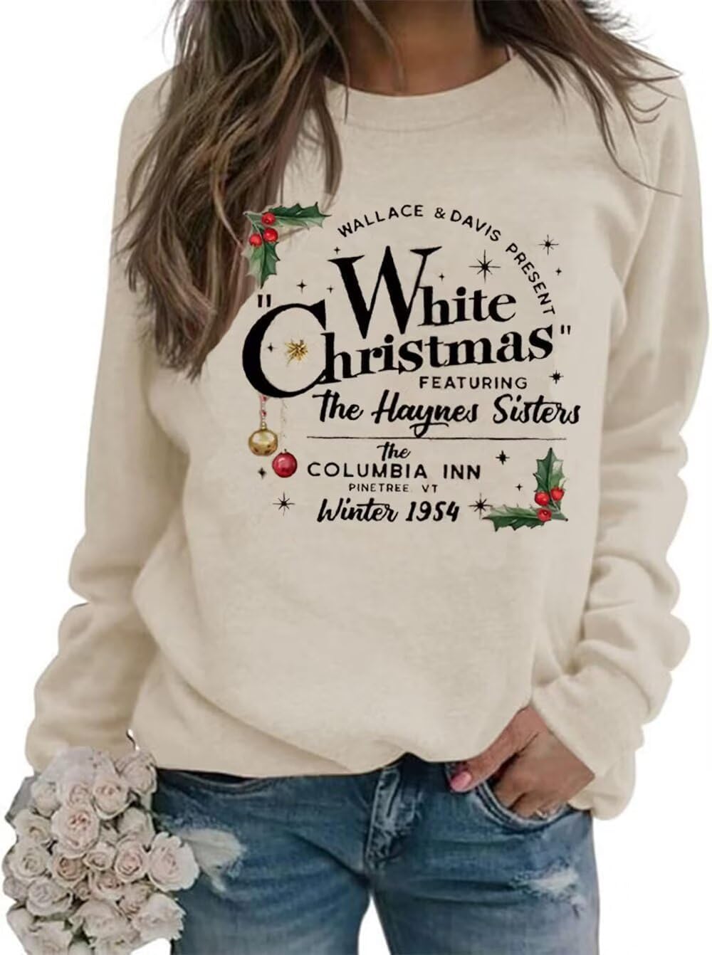 Haynes Sisters Xmas Sweatshirt - Festive Fun!