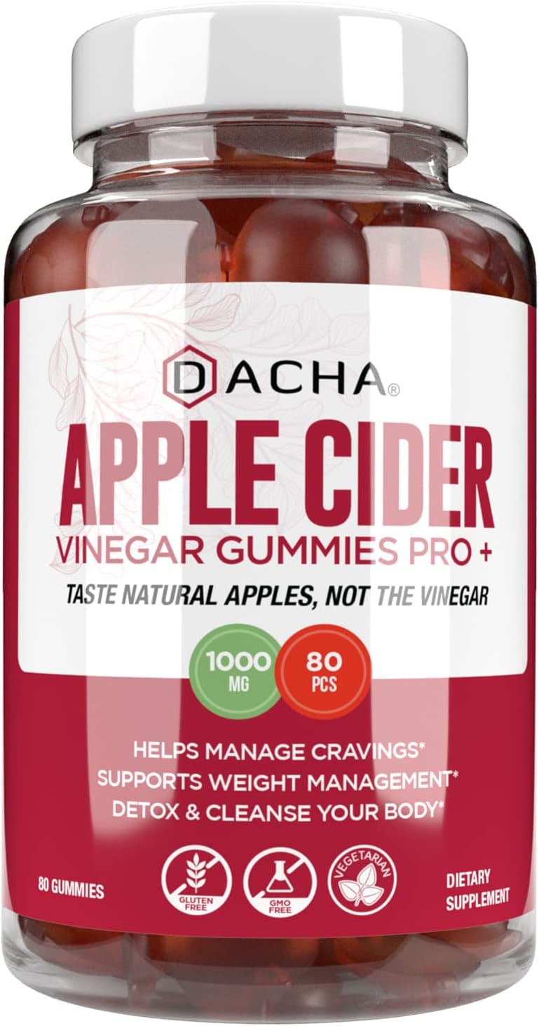 Organic ACV Gummies - Immune Boost & Detox Power!