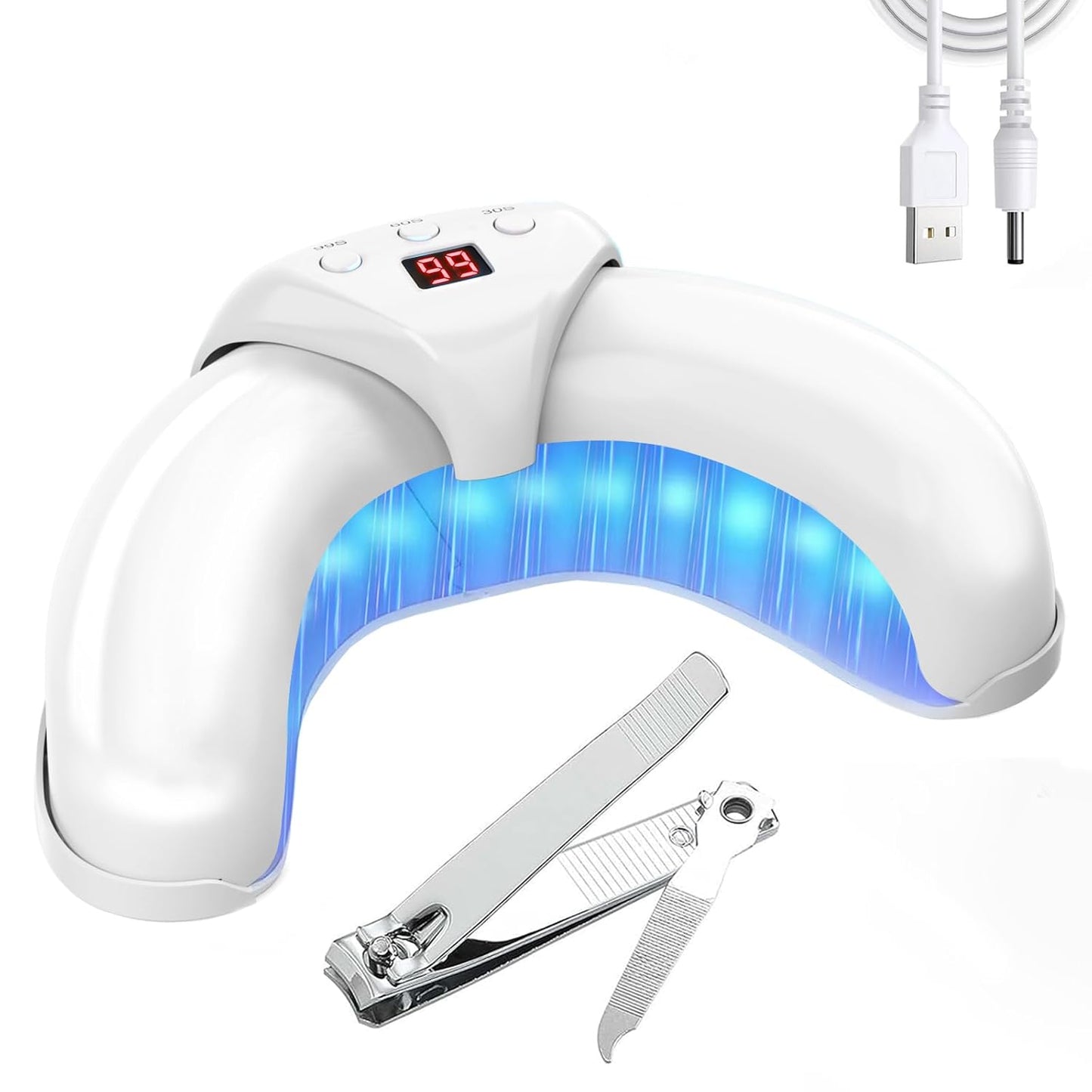 Nail Fungus Treatment LED Light Device for Home Use