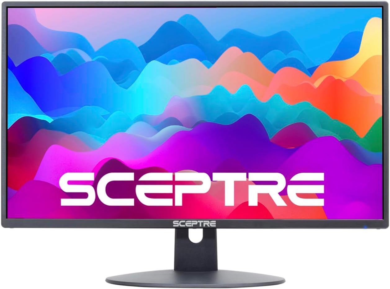 Sceptre 24 1080p LED Monitor - Built-in Speakers & HDMI-VGA Ports