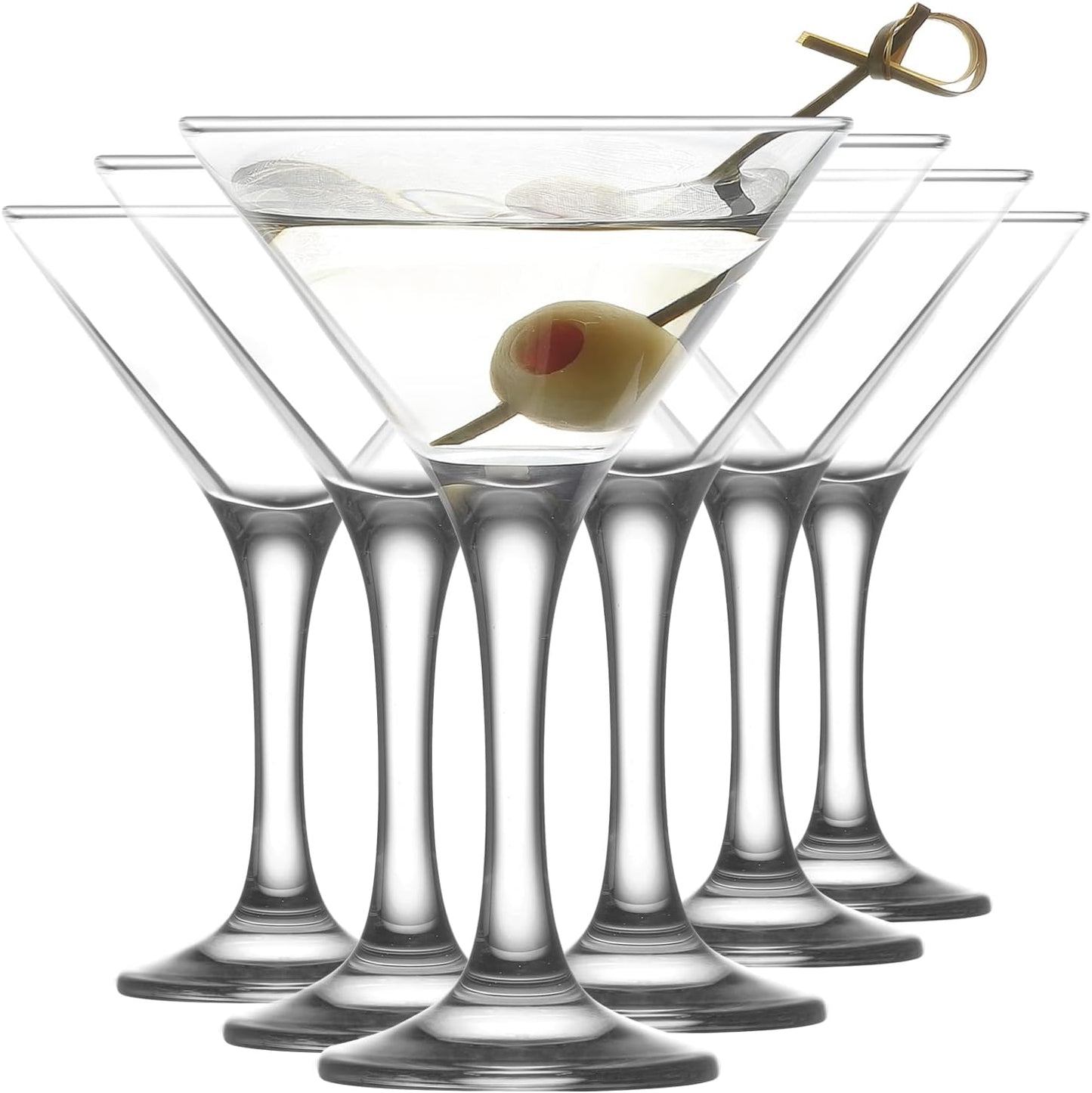 Lav Martini Glasses Set of 6 for Elegant Cocktails at Home